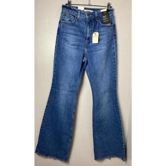 NWT Levi's 70s High Flare Jeans in Sonoma Step - Picture 3 of 15